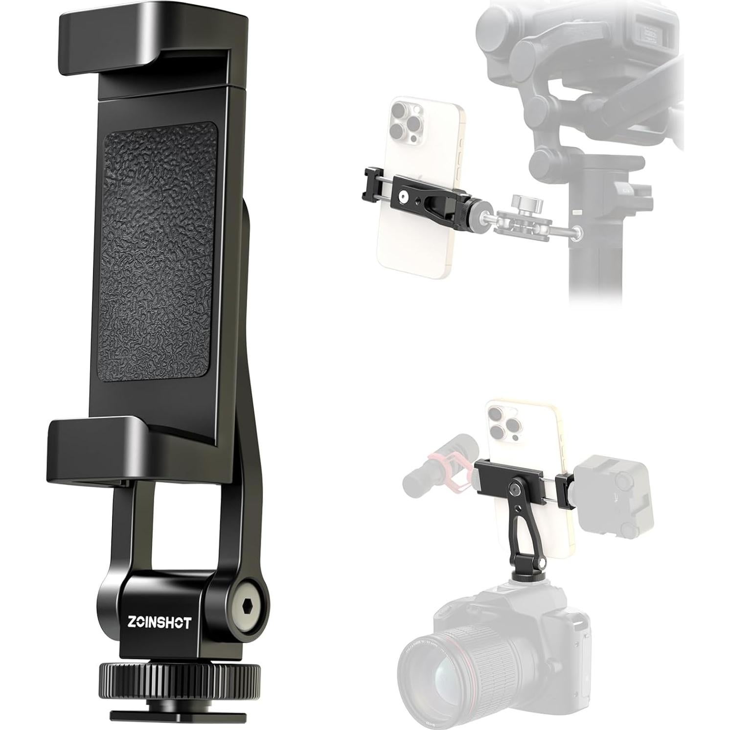 Soporte de Trípode Ajustable ZOINSHOT para Teléfono 360°