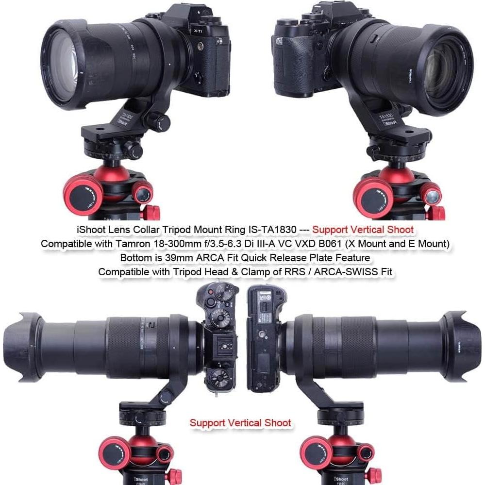 Anillo de Montaje en Trípode Duomianshou IS-TA1830 para Tamron 18-300mm