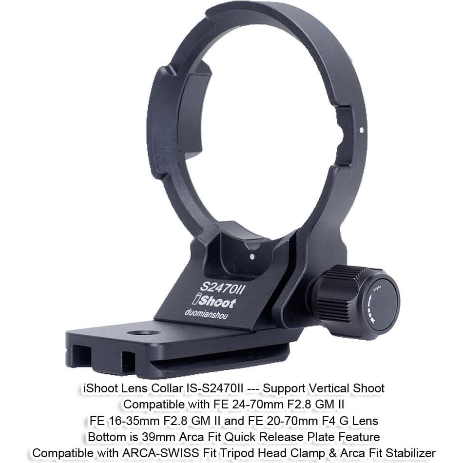 Anillo de Montaje en Trípode iShoot IS-S2470II para Sony