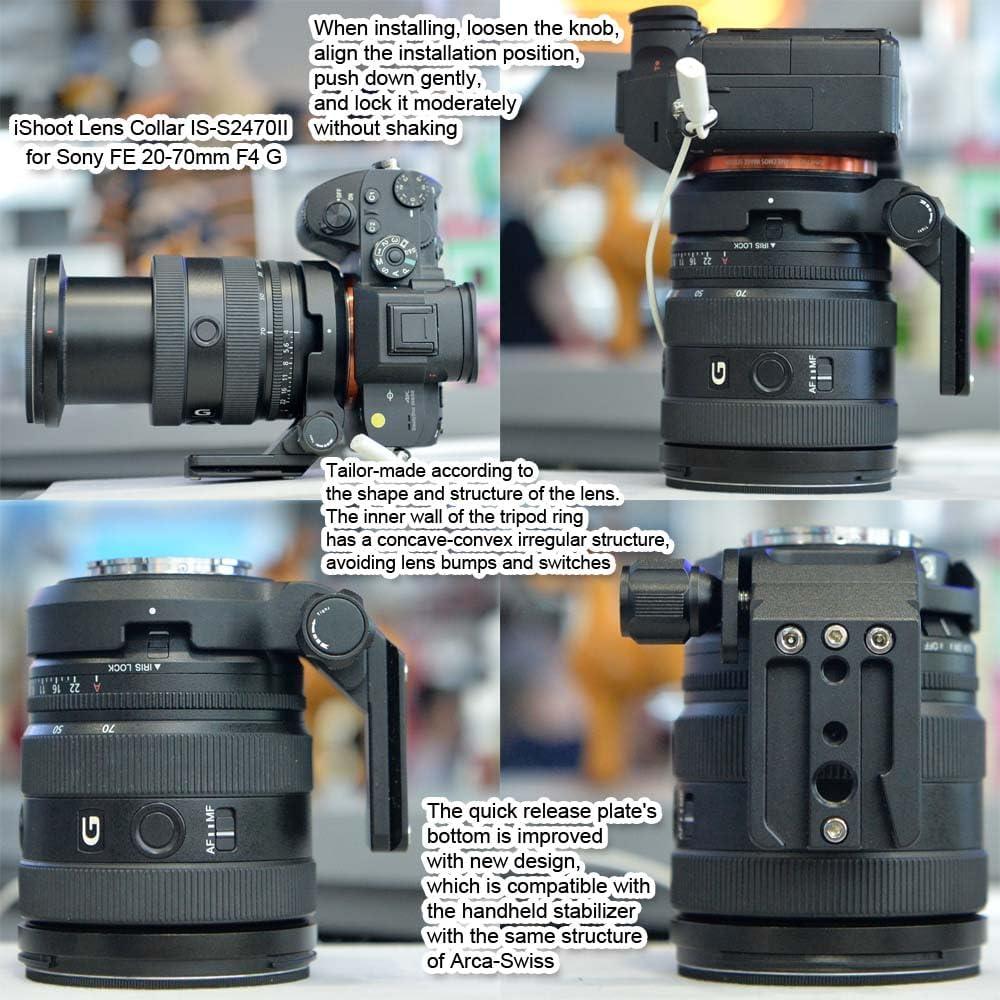 Anillo de Montaje en Trípode iShoot IS-S2470II para Sony