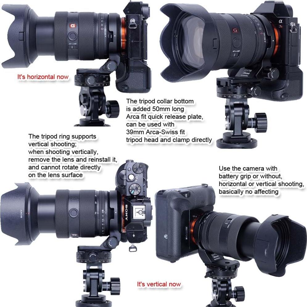 Anillo de Montaje en Trípode iShoot IS-S2470II para Sony