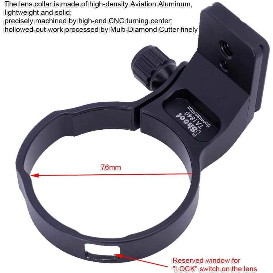 Anillo de Montaje en Trípode OYANIA para Lente 18-400mm