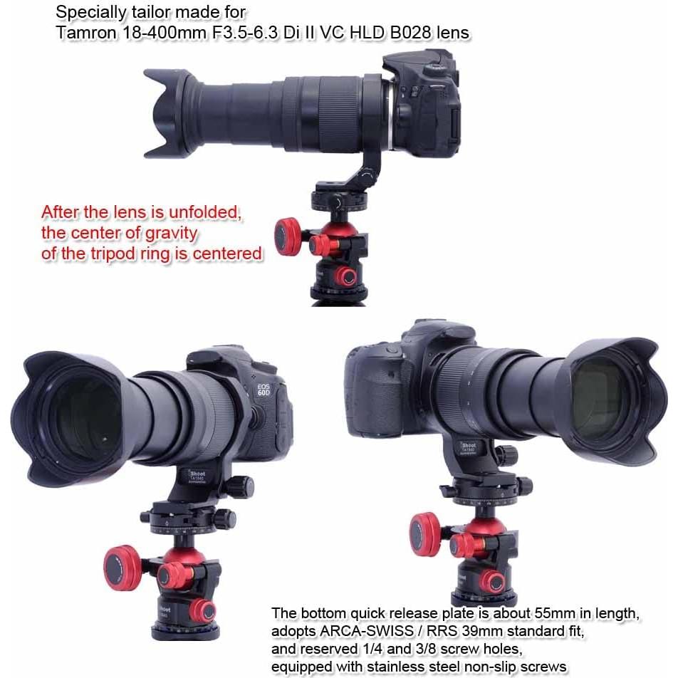 Anillo de Montaje en Trípode OYANIA para Lente 18-400mm