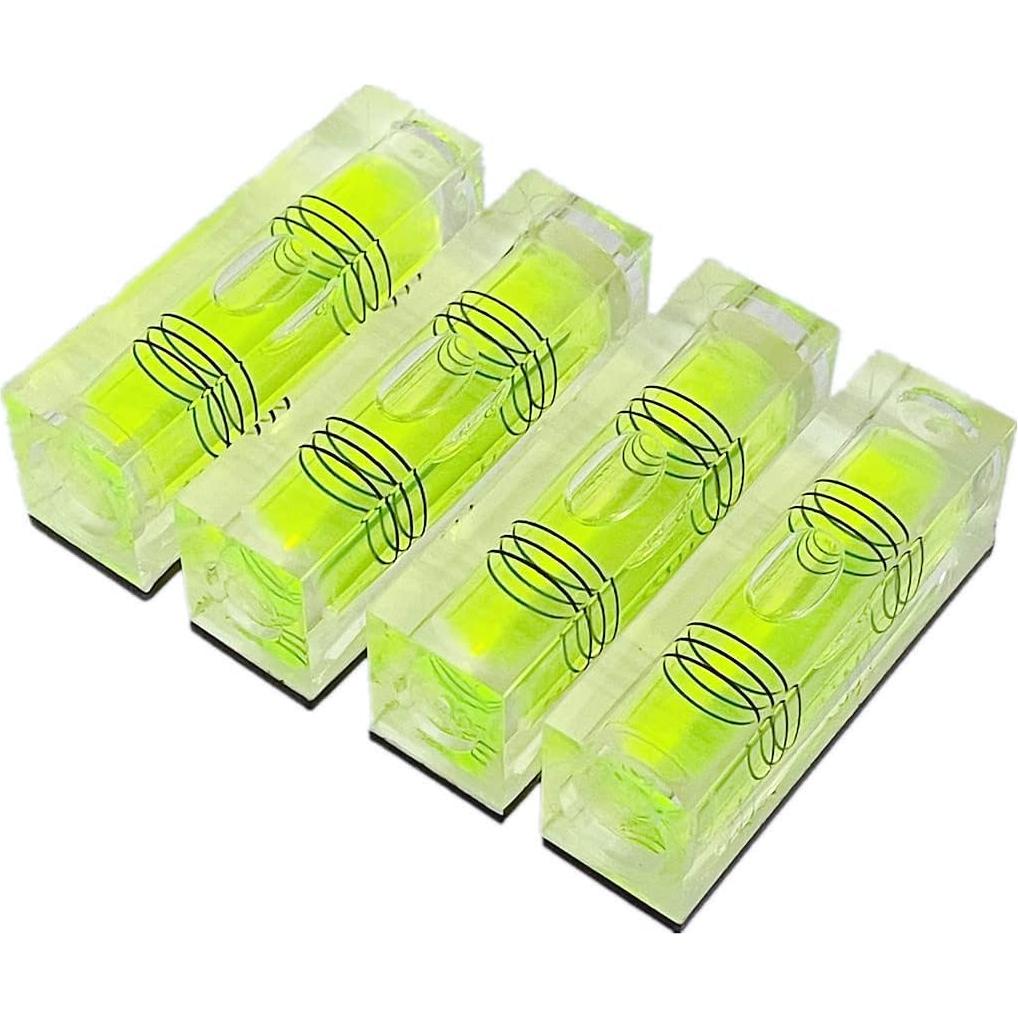 Juego de 4 Niveles Burbuja Magnéticos 52x15x20mm YMGBHNKJLS