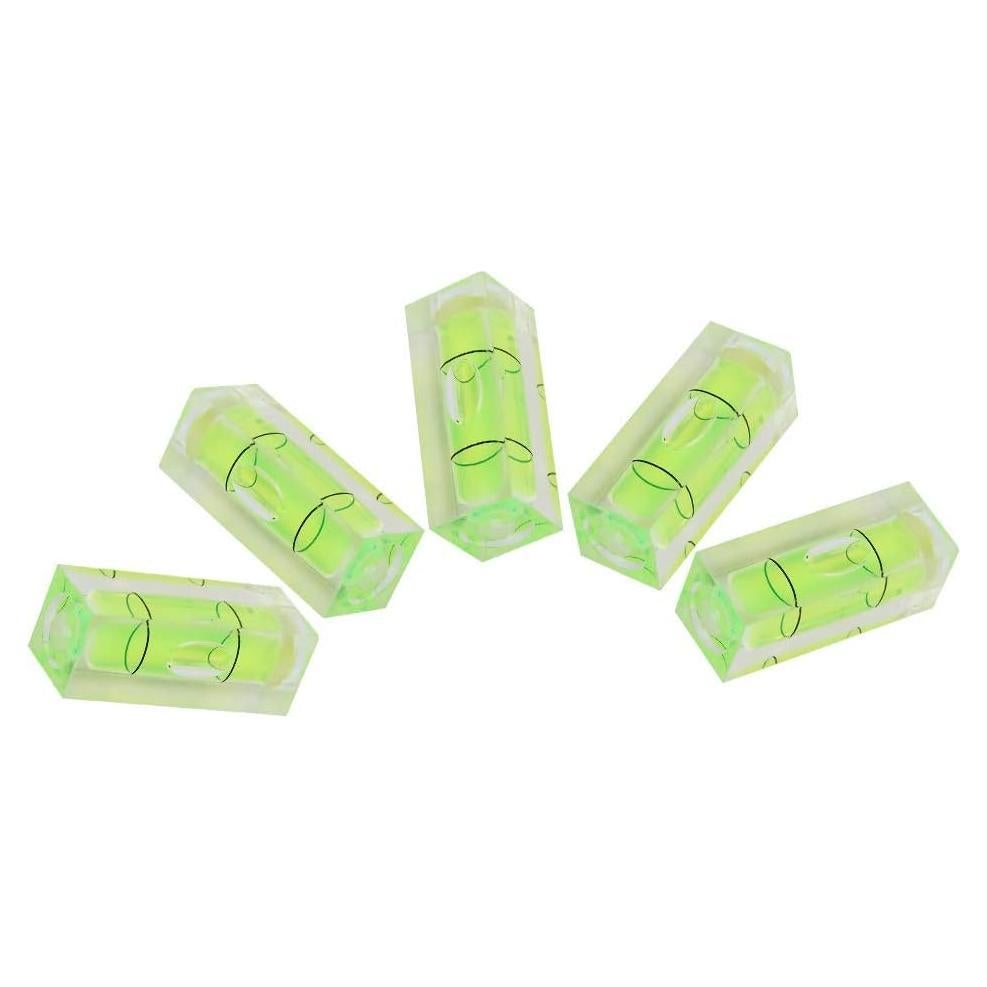 5 Niveles de Burbuja Mini Cuadrados Hyuduo 15x15x40mm