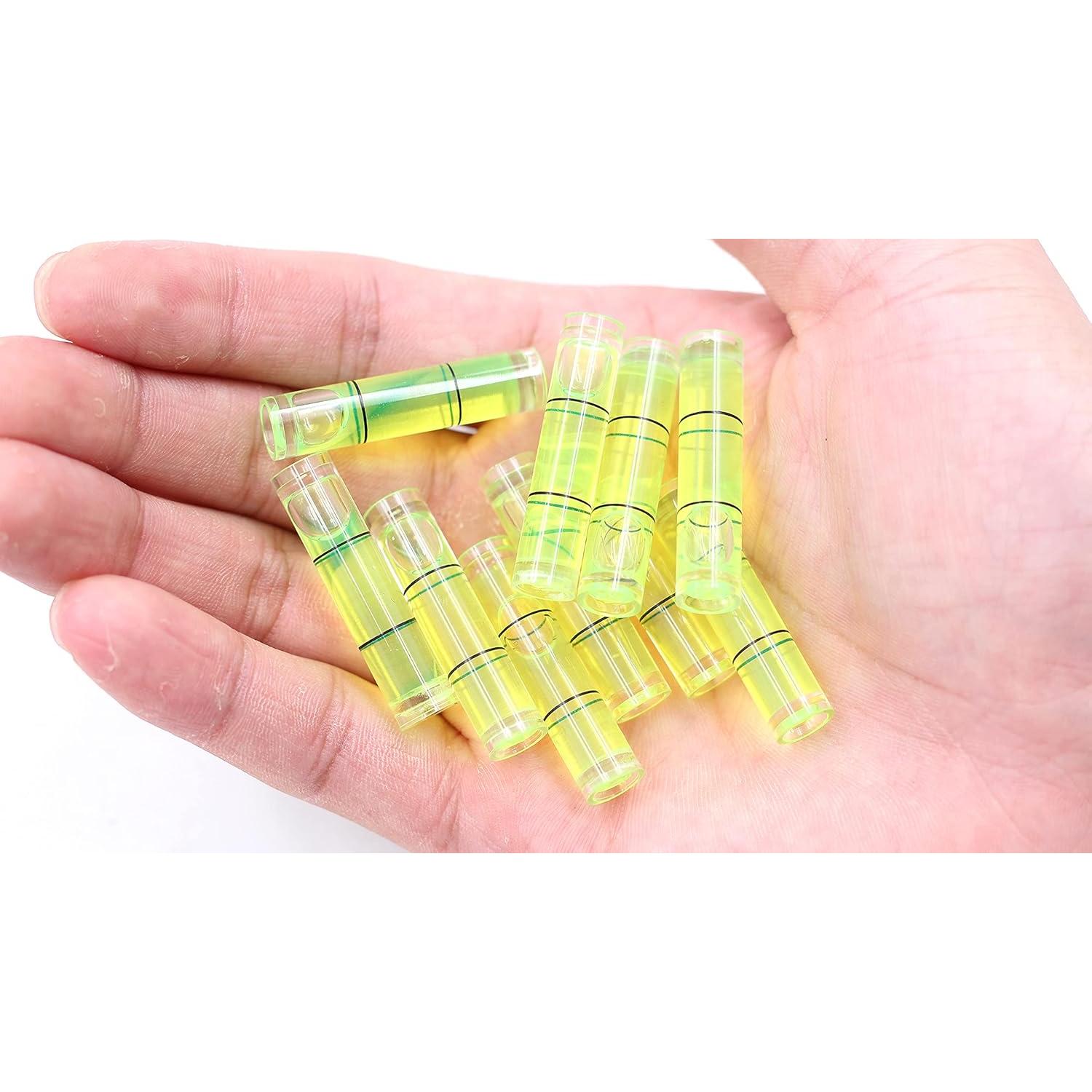 Nivel de Burbuja Mini Chiloskit 10 Pcs 3.56cm Verde