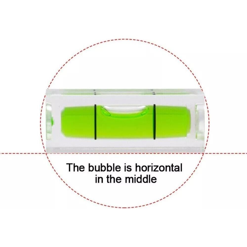 Nivel de Burbuja Mini Cuadrado UCCKEYI 10 Piezas 40mm