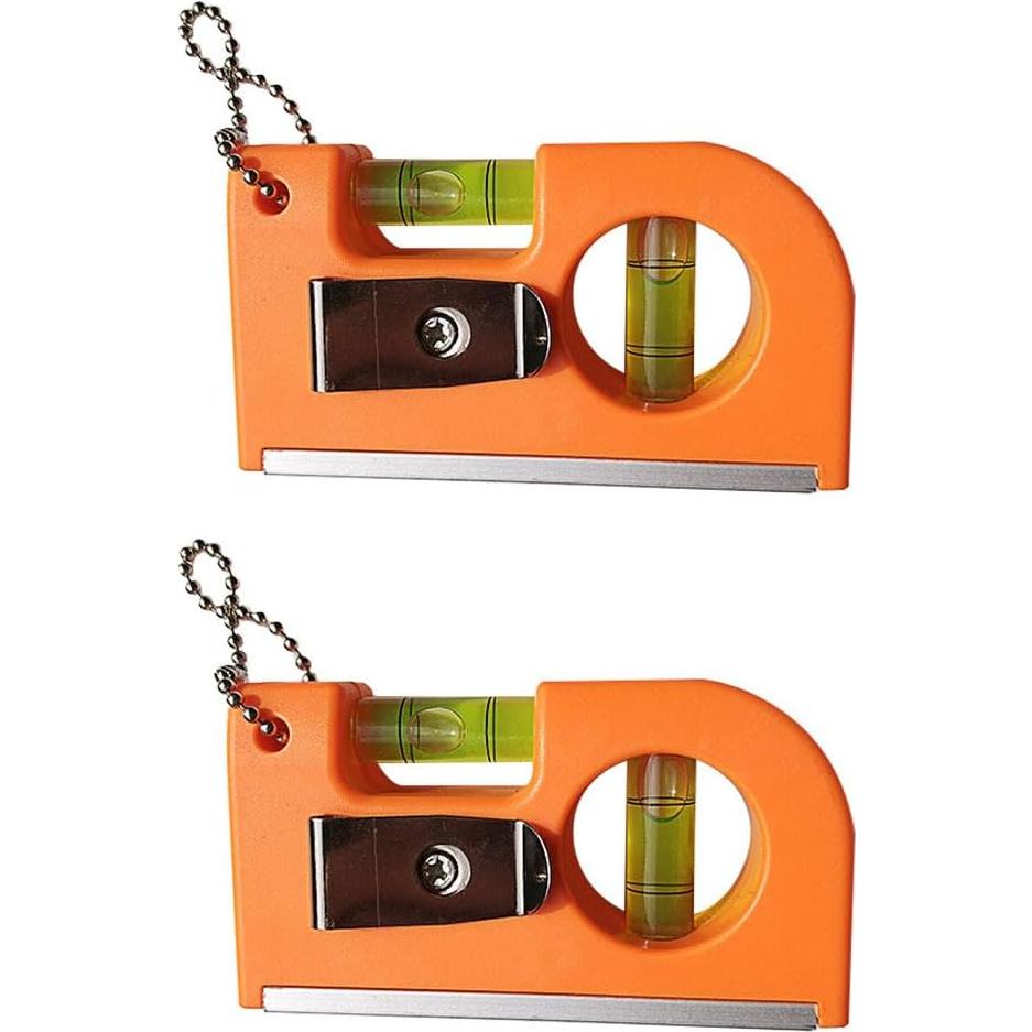 Nivel Magnético HOMSFOU 2 Piezas Mini Herramienta de Nivel