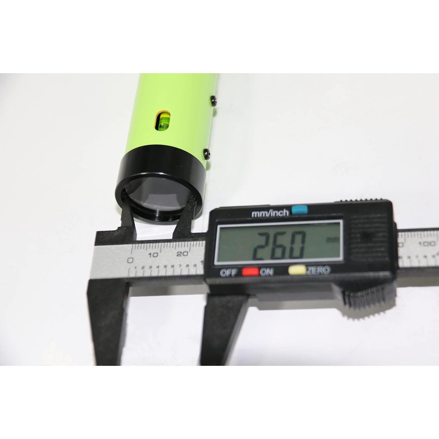 Nivel de Mano MOETER HL02 2.5X Compacto Verde