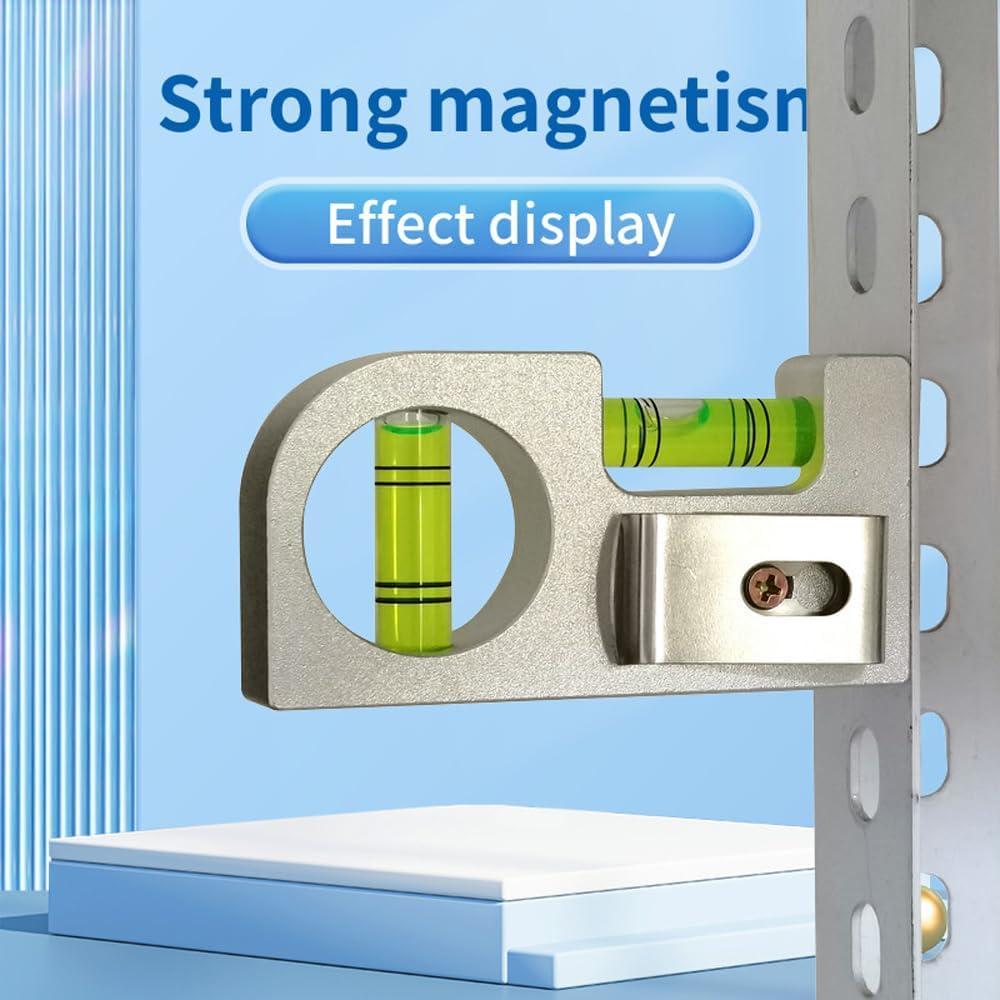 Nivel Mini Magnético The Yan He de Aluminio 85x15x45mm