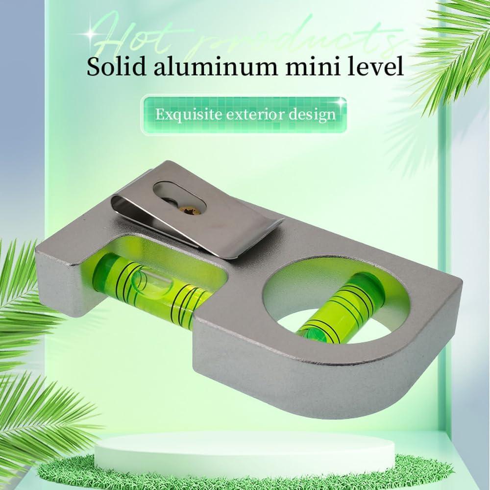 Nivel Mini Magnético The Yan He de Aluminio 85x15x45mm