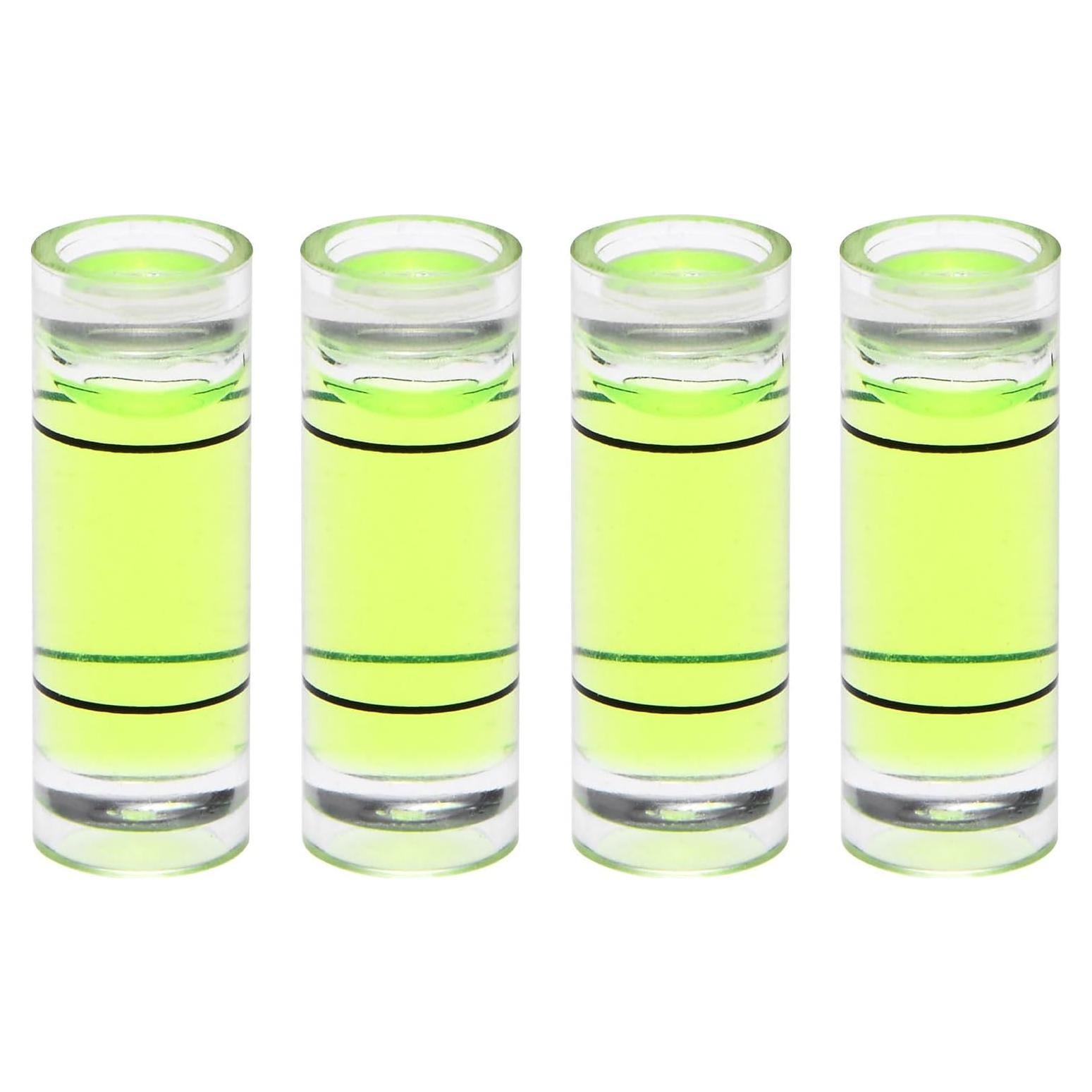 Nivel de Burbuja Espiritual HARFINGTON 4pcs 23mm Verde