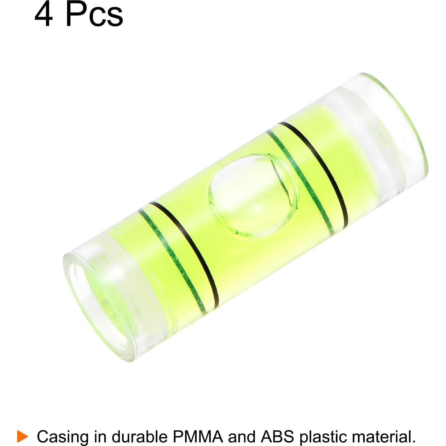 Nivel de Burbuja Espiritual HARFINGTON 4pcs 23mm Verde