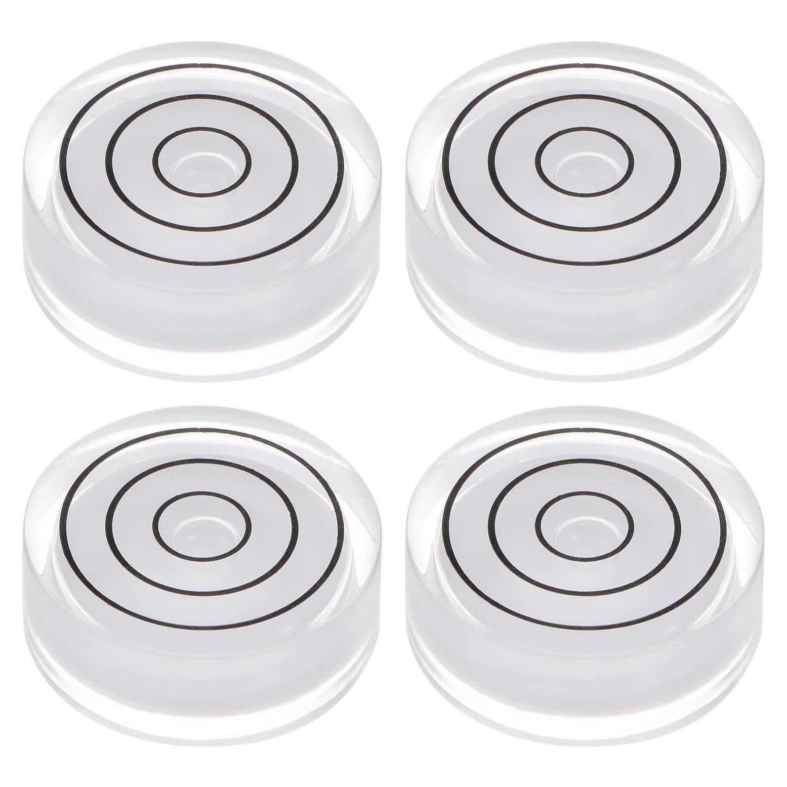 Niveles de Burbuja Circulares HARFINGTON 32mm x 12mm Blancos