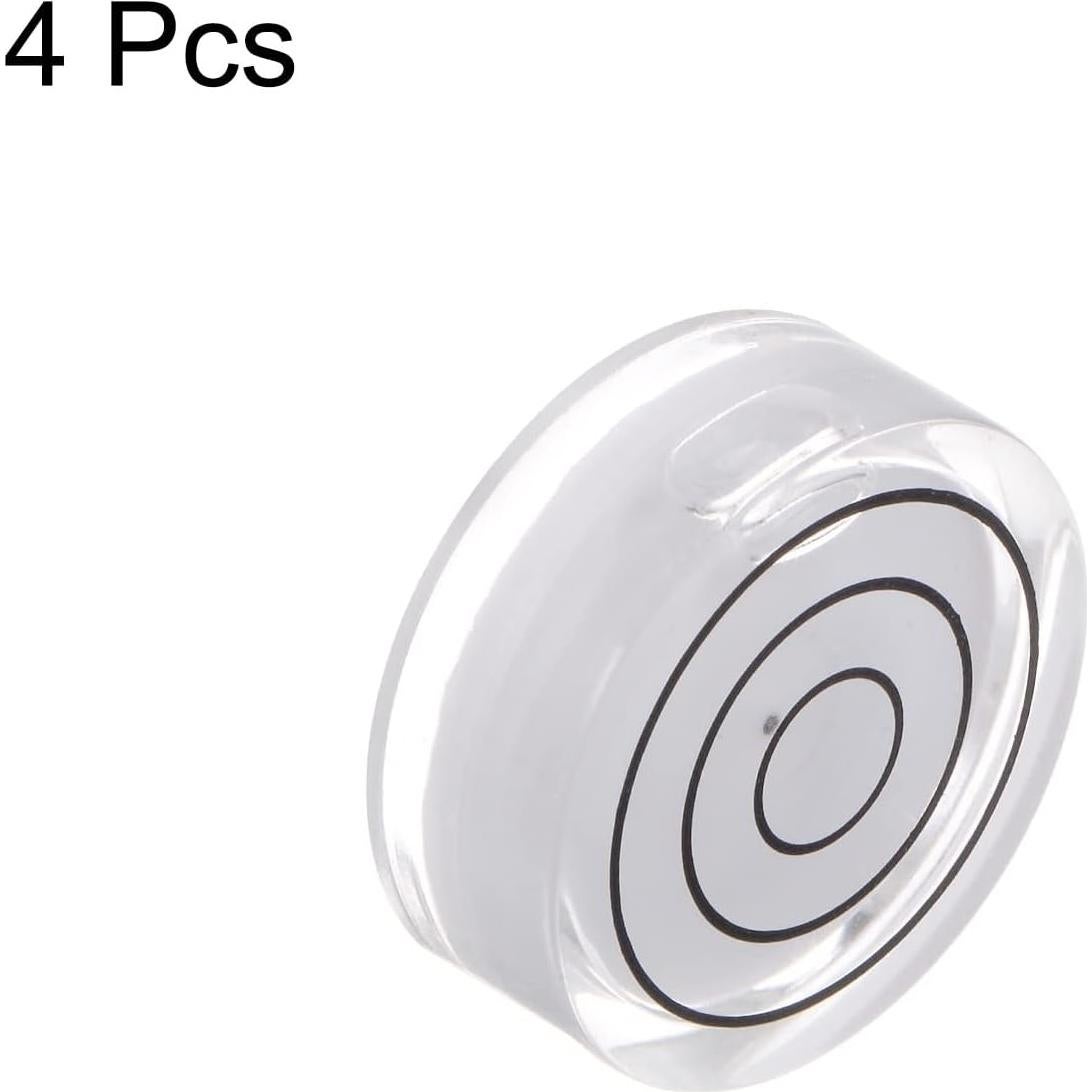 Niveles de Burbuja Circulares HARFINGTON 32mm x 12mm Blancos