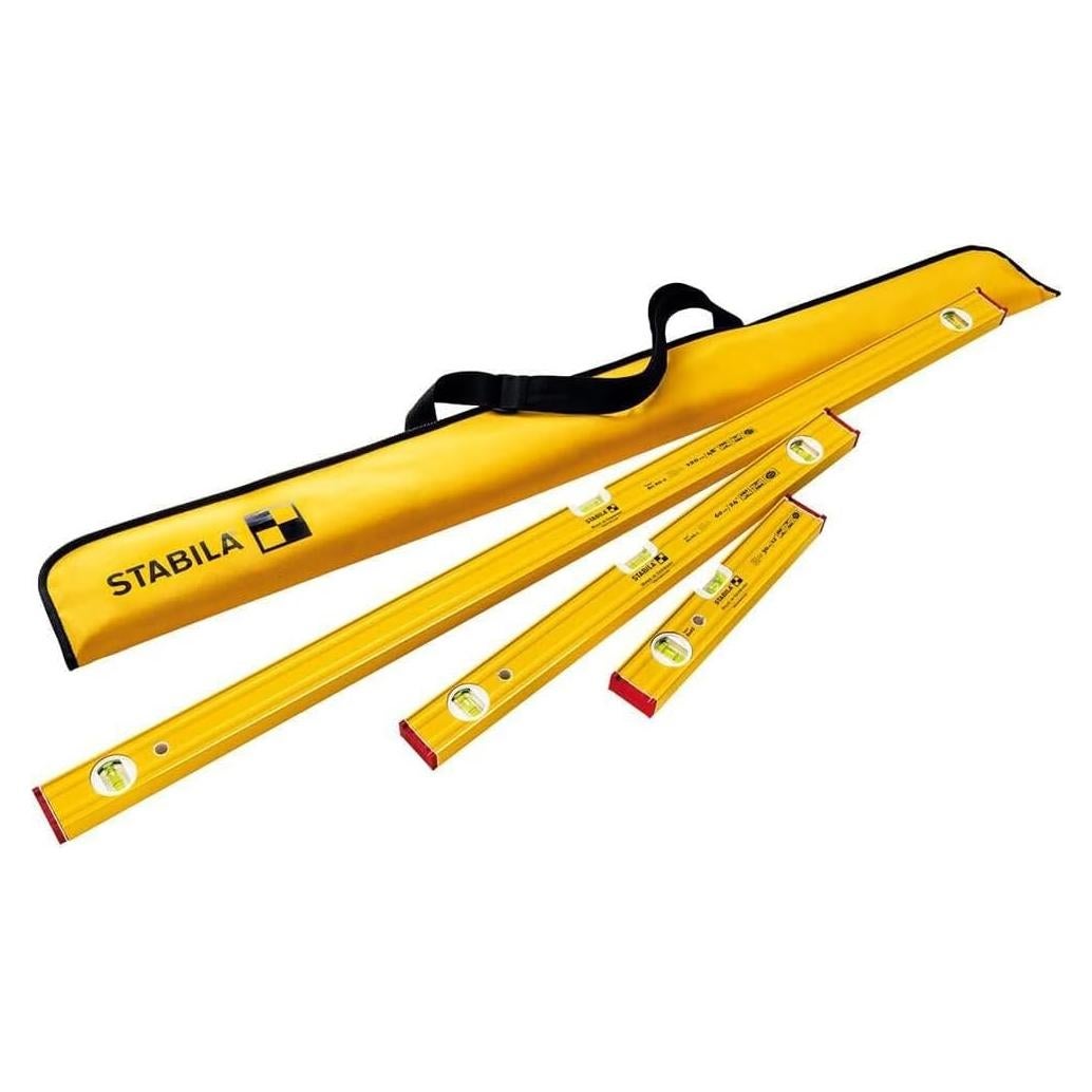 Nivel de burbuja Stabila Pro Set 80 AS 120 cm con estuche