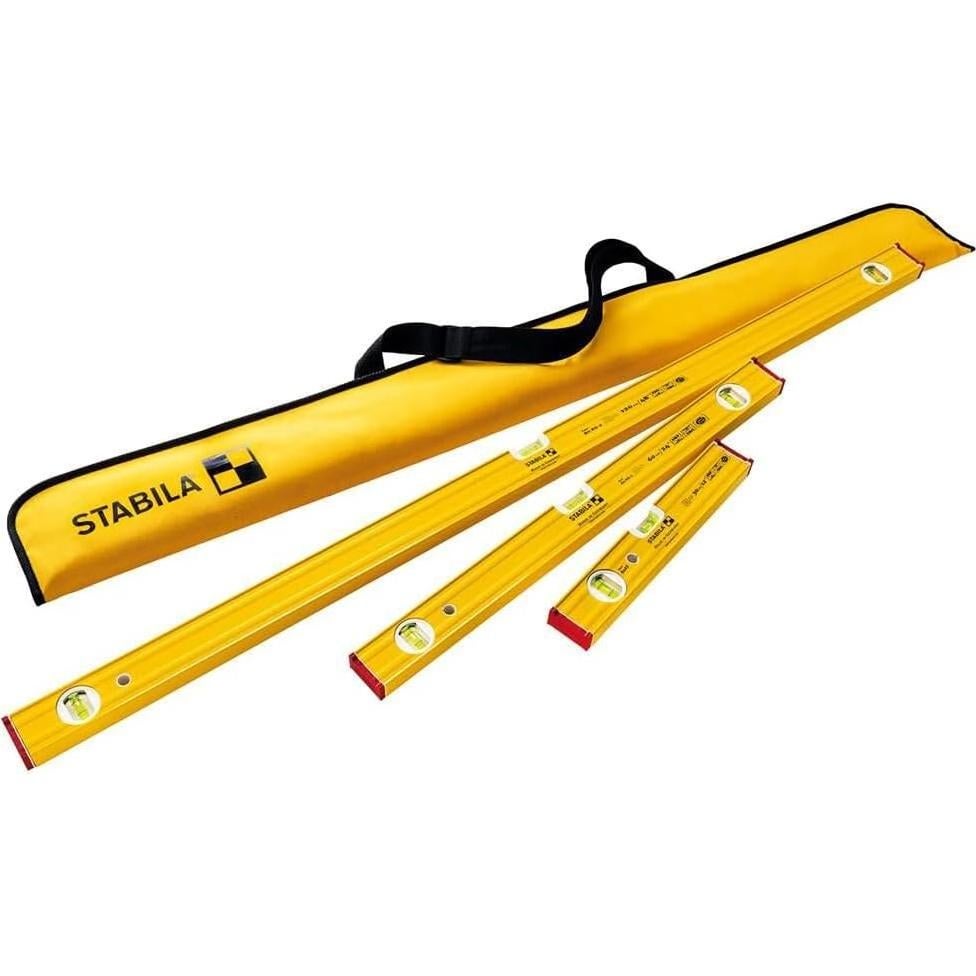 Nivel de burbuja Stabila Pro Set 80 AS 120 cm con estuche