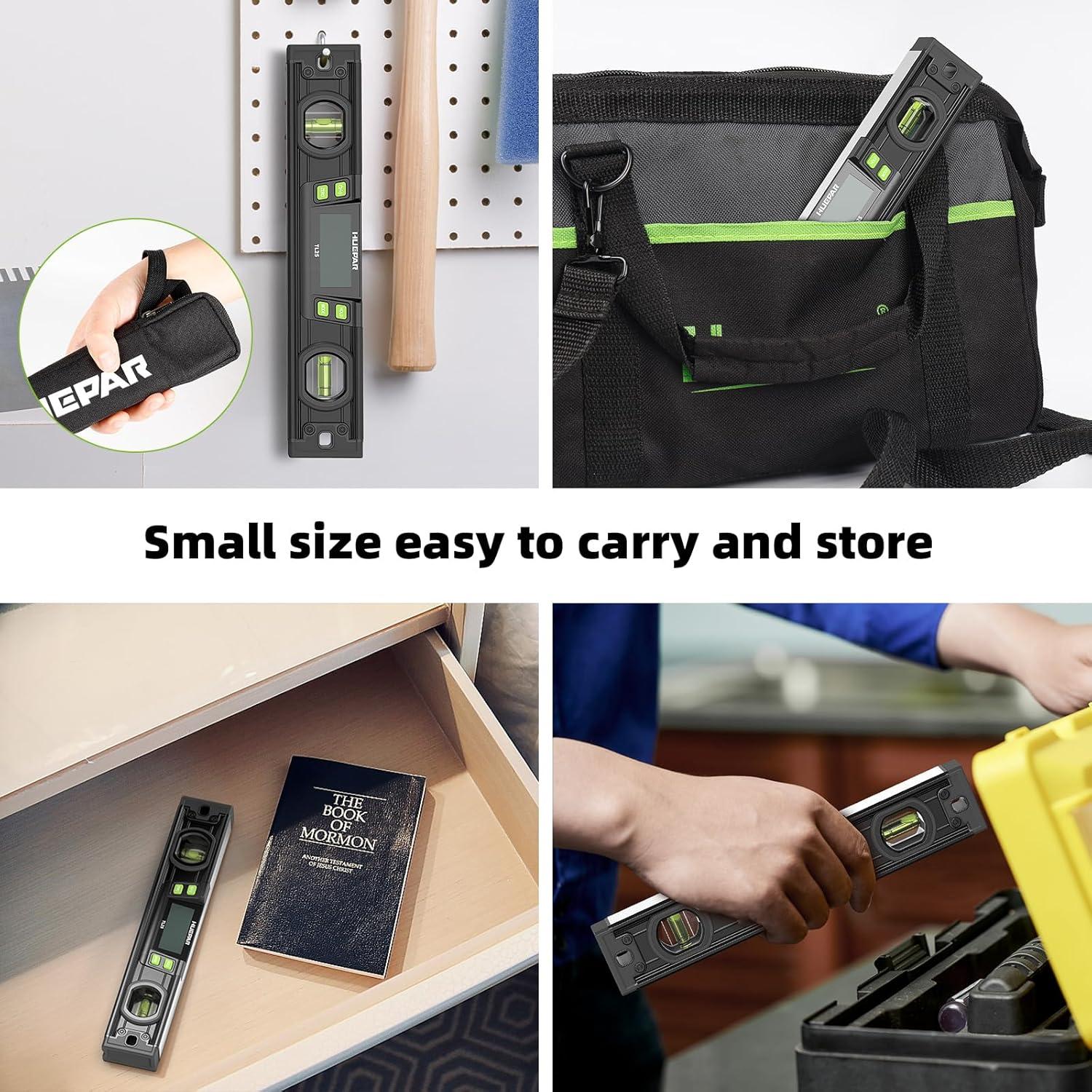 Nivel Digital Torpedo Huepar TL25 10" Aluminio IP54