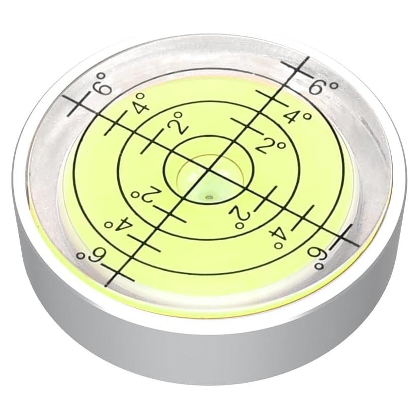 Nivel de Burbuja Horizontal 0.86x3.3cm Precisión Bulls-eye