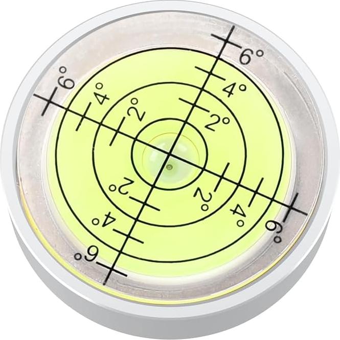 Nivel de Burbuja Horizontal 0.86x3.3cm Precisión Bulls-eye