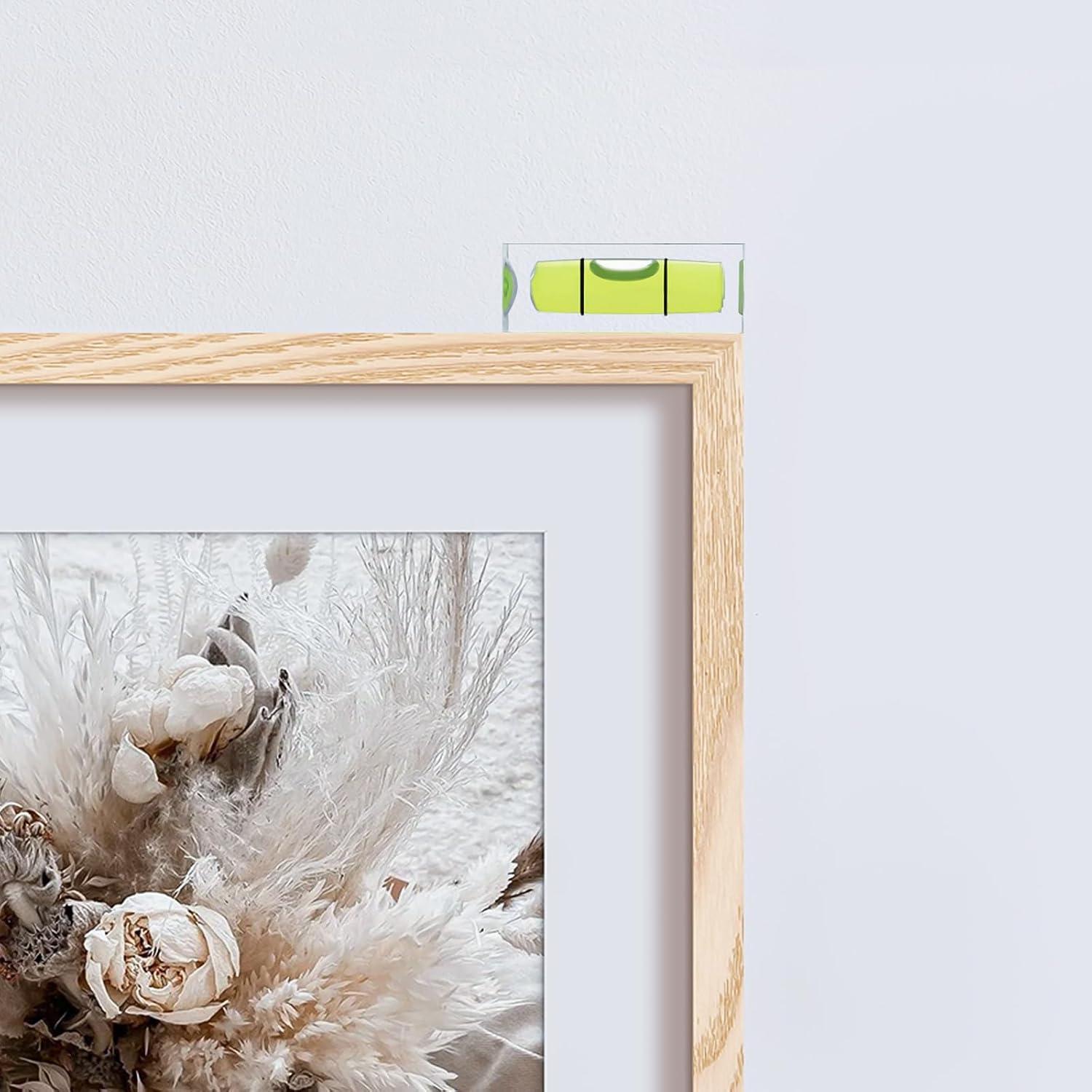 Nivel de Burbuja Mini JYK 8 Piezas 15x40mm Acrílico