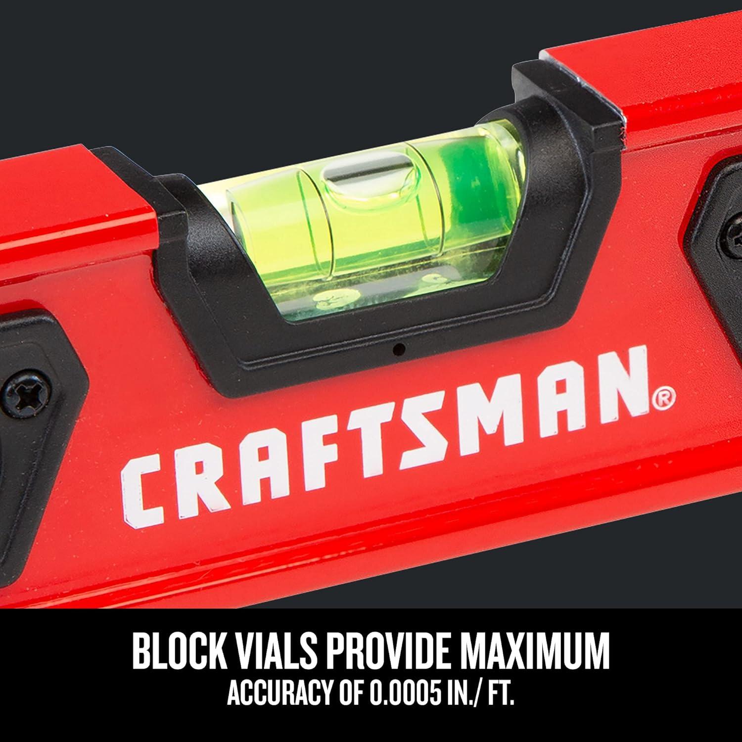 Nivel de Torpedo Craftsman 22.86 cm Magnético Aluminio