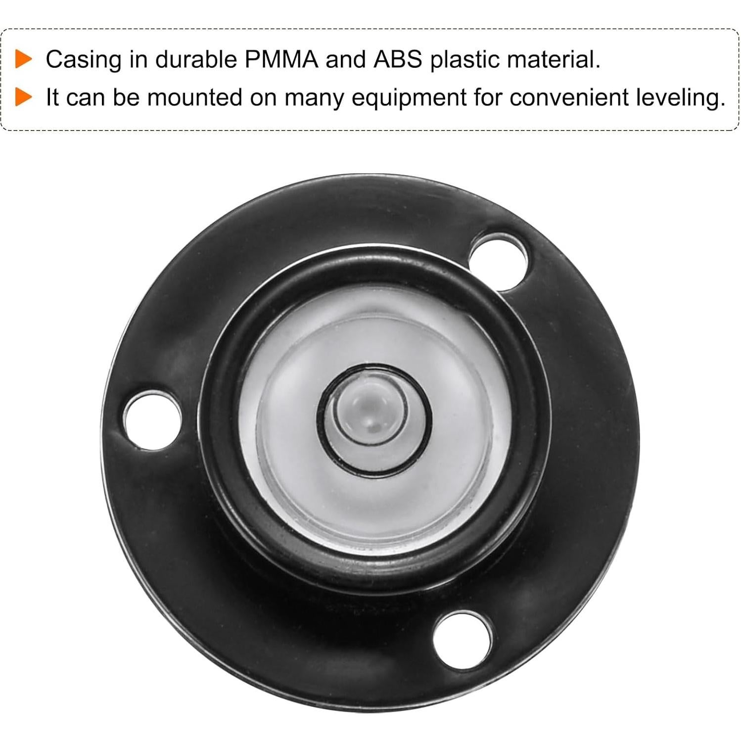 Nivel de Burbuja Circular HARFINGTON 28mm Blanco