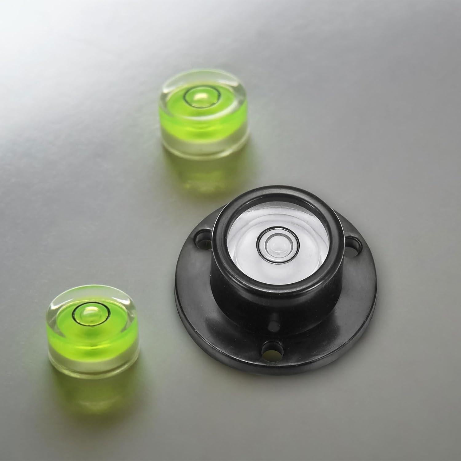 Nivel de Burbuja Circular HARFINGTON 28mm Blanco