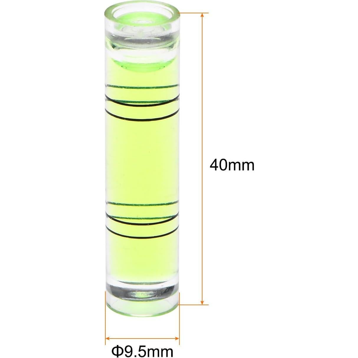 Nivel de Burbuja Cilíndrico HARFINGTON 9.5x40mm 2 Pcs Verde