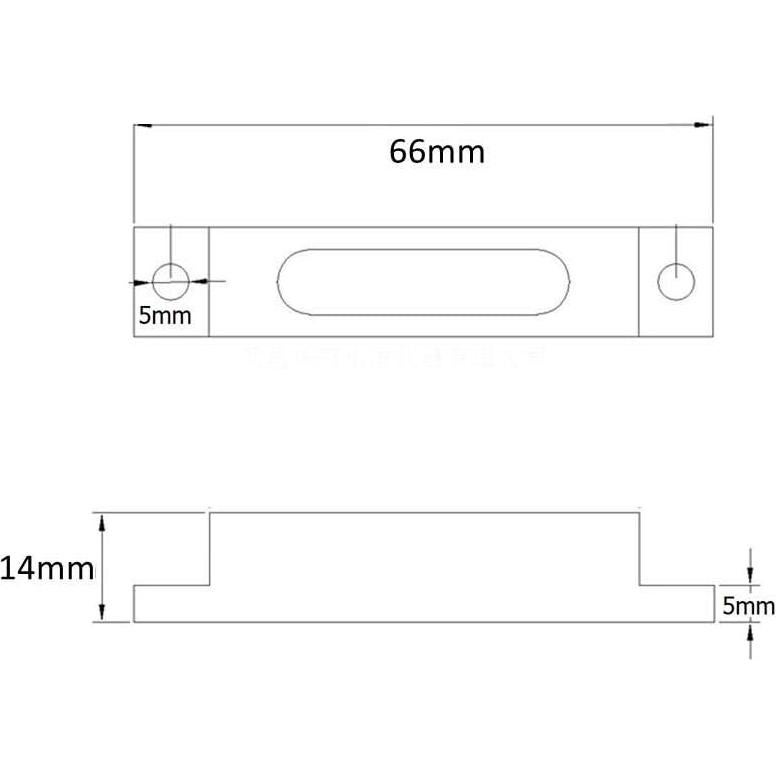 Nivel de Burbuja Espiritual Caterpillar Red 66mm Claro