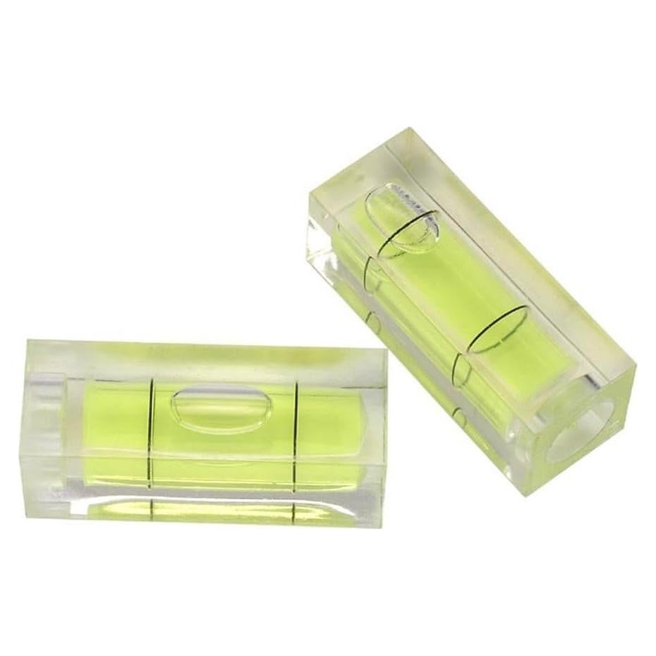 Mini nivel de burbuja Preamer 29mm para colgar cuadros - Juego de 2