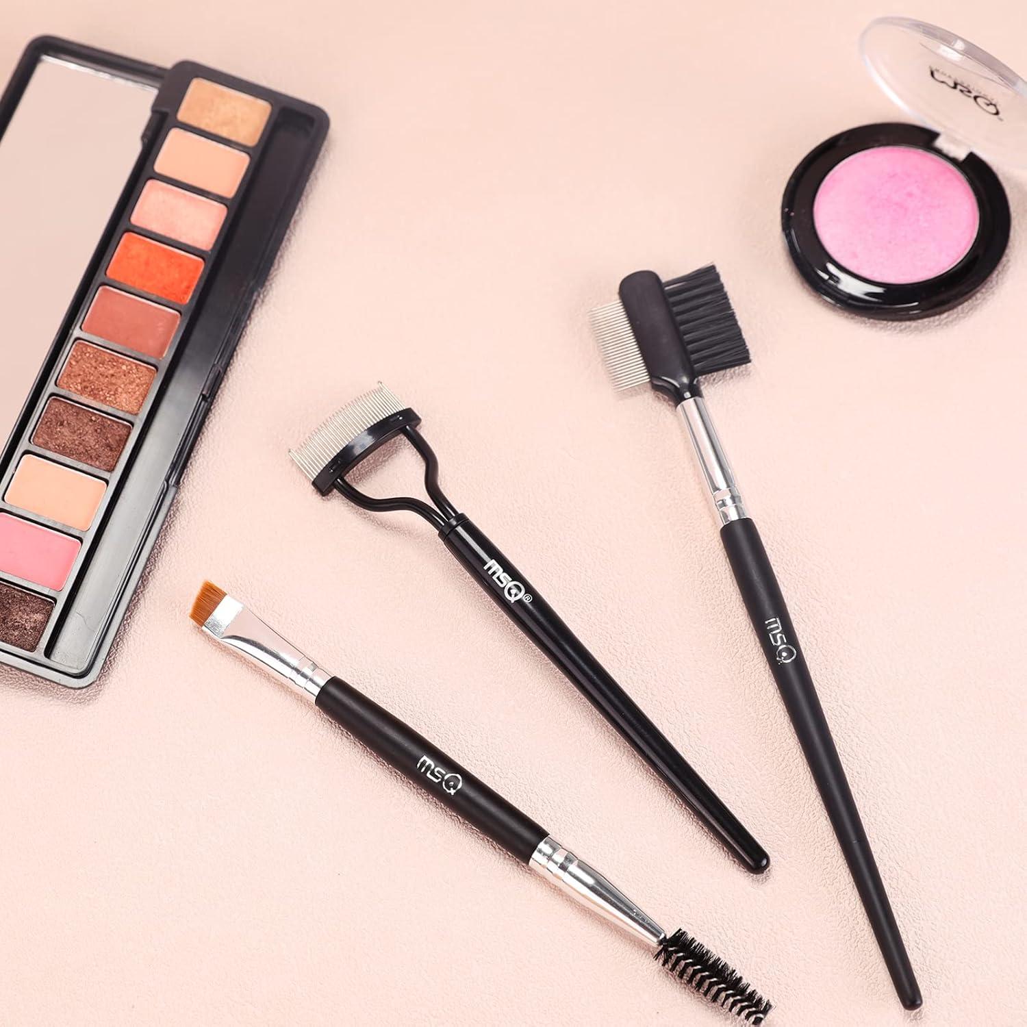 Set de Brochas y Peines para Cejas MSQ 3 Piezas