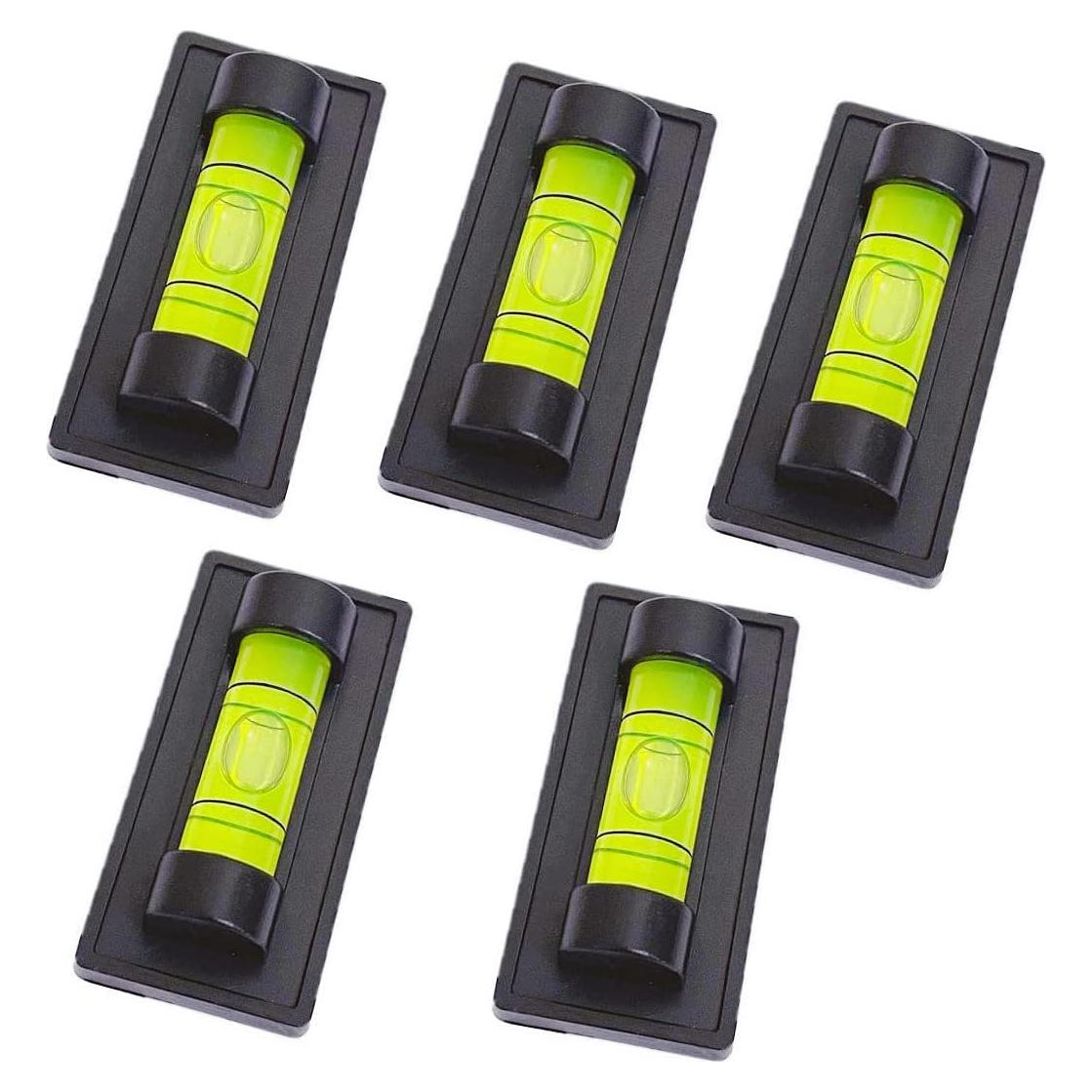 5 Niveles de Burbuja Magnéticos LAIESYA para Caravana y Camping