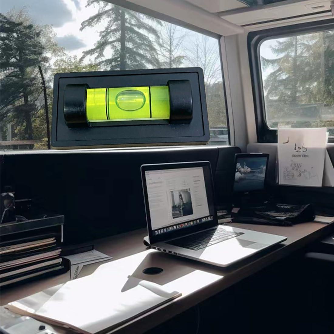 5 Niveles de Burbuja Magnéticos LAIESYA para Caravana y Camping