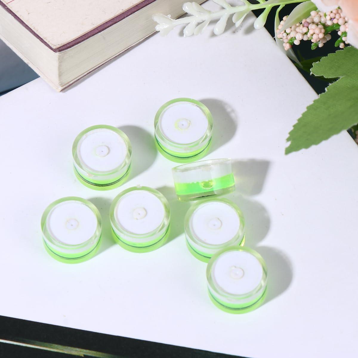 Nivel de Burbuja Circular ULTECHNOVO 18x9mm Verde - 10 Pcs