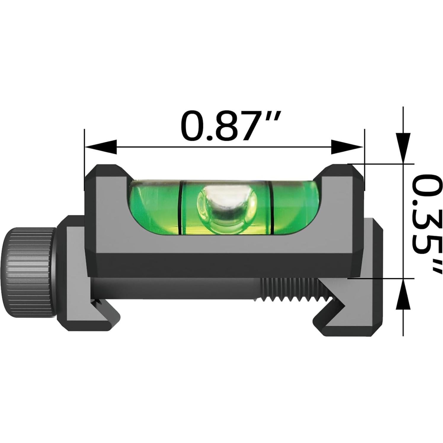Nivel de Burbuja Picatinny TXTactical 0.89 cm Anti-Inclinación
