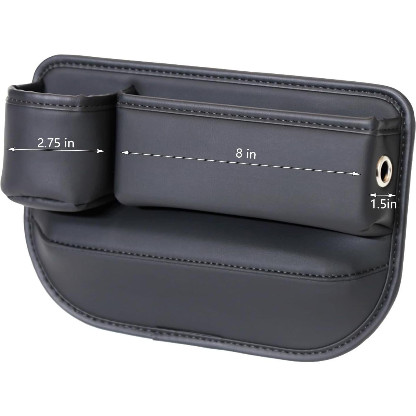 Organizador de Asiento de Coche WOVAZUS con Portavasos - 2 Unidades