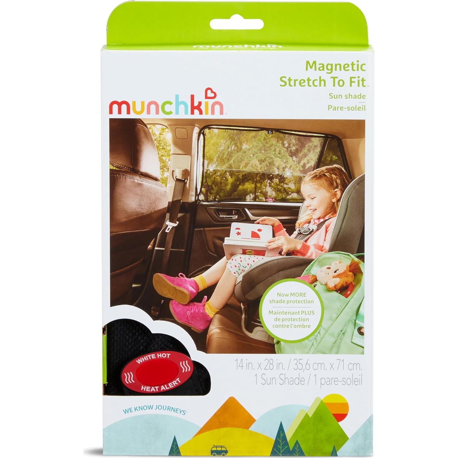 Funda Solar Magnética Ajustable Munchkin Negra 35.56x71.12cm