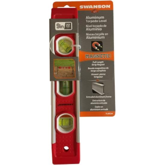 Nivel Torpedo Magnético Swanson TL001M 22.86 cm