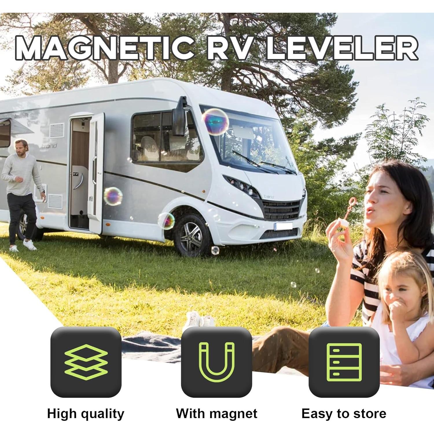 Niveladores Magnéticos para RV Yourkar 2 Pcs Ajuste Universal