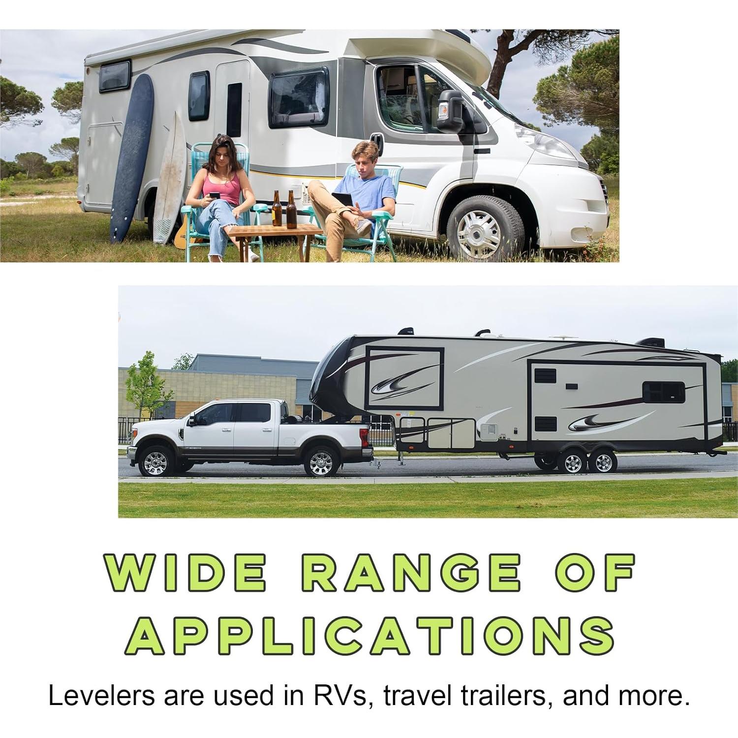 Niveladores Magnéticos para RV Yourkar 2 Pcs Ajuste Universal