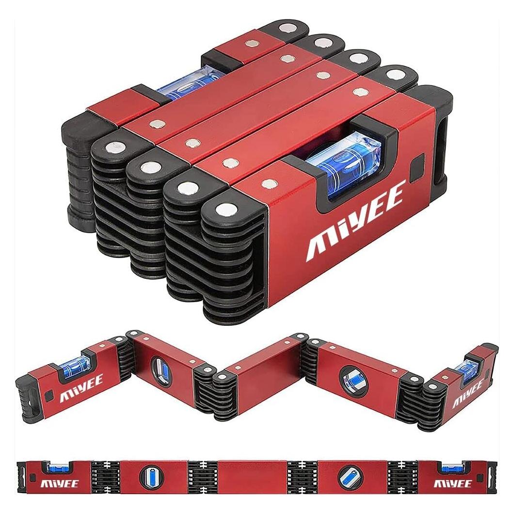 Nivel Plegable Multifuncional MiYee 71.12 cm 4 Burbujeas