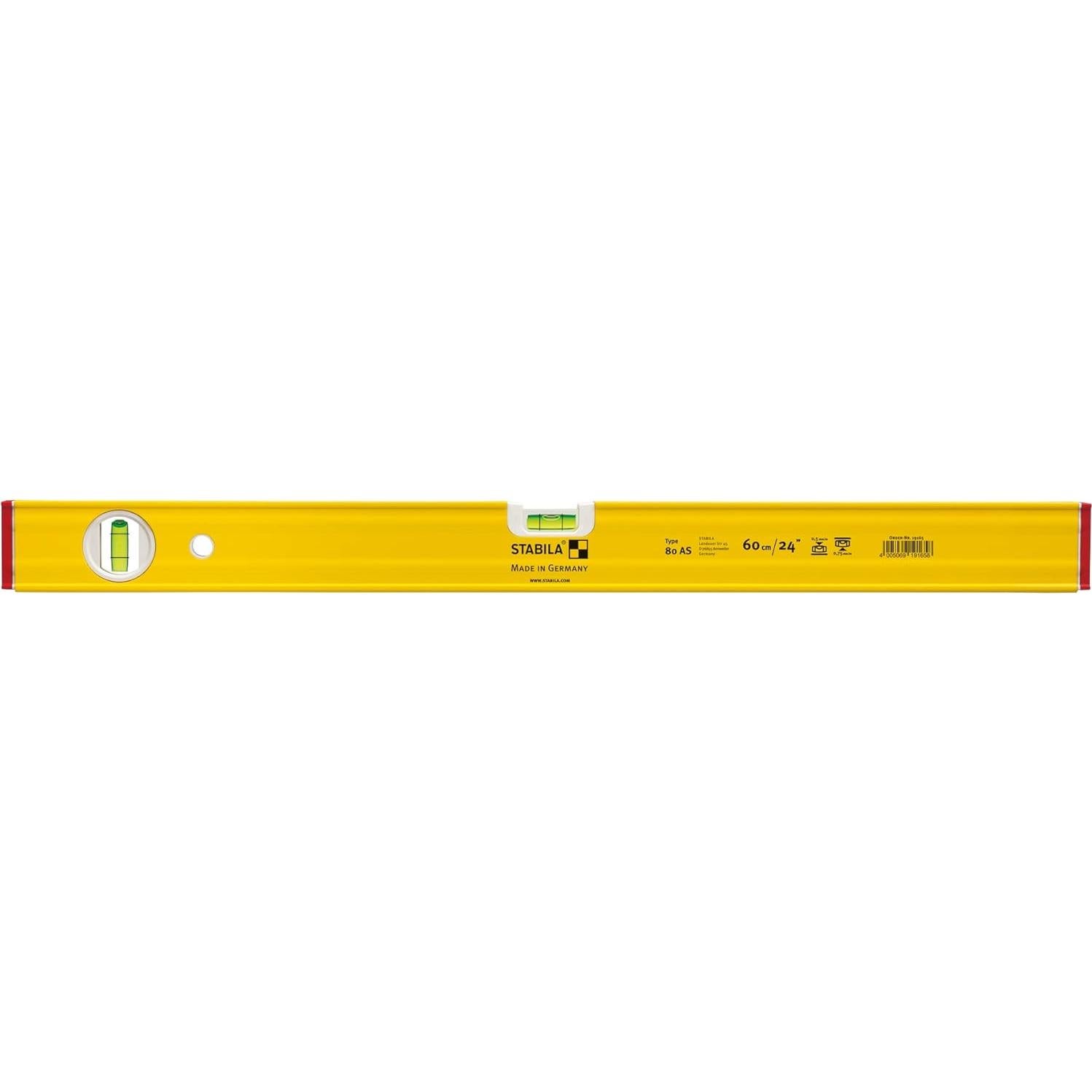 Nivel de Burbuja Stabila 29012 30.48 cm Tipo 80 AS-2