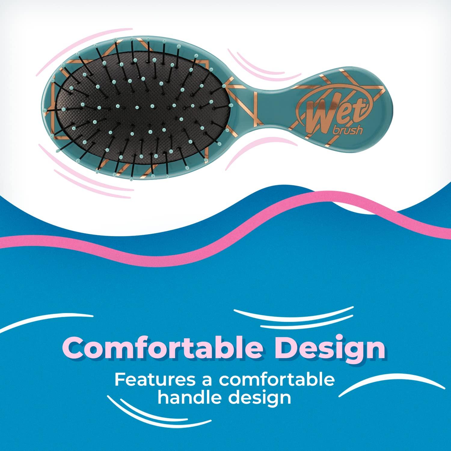 Cepillo Desenredante Mini Wet Brush Squirt Océano - Cerda IntelliFlex