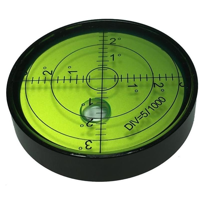 Nivel de Burbuja Horizontal UMEI 60mm Aluminio Precisión 15'