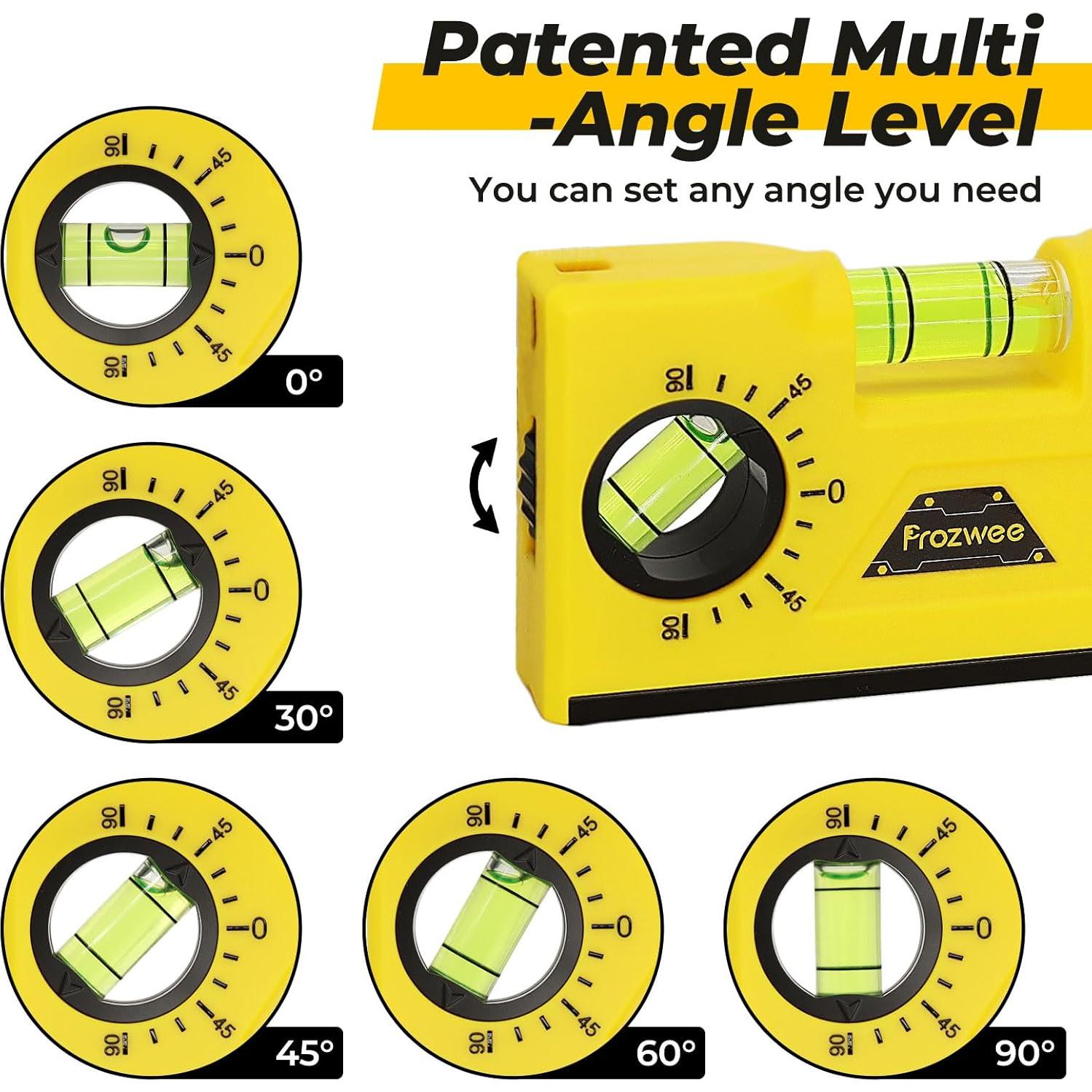 Nivel de Doblado de Conductos Múltiples Prozwee Magnético
