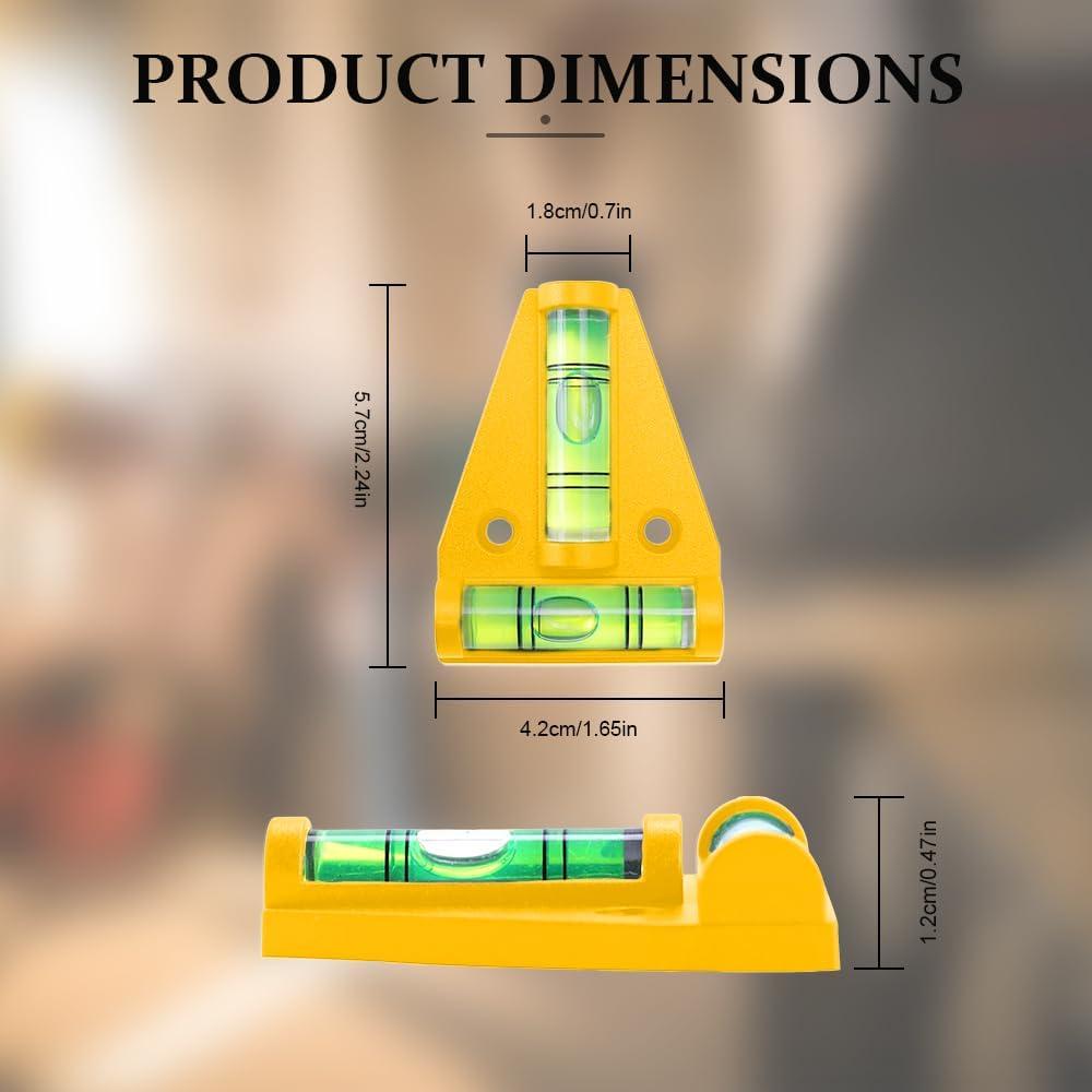 Niveladores Magnéticos para RV Lecctso - 4 Piezas, Amarillo