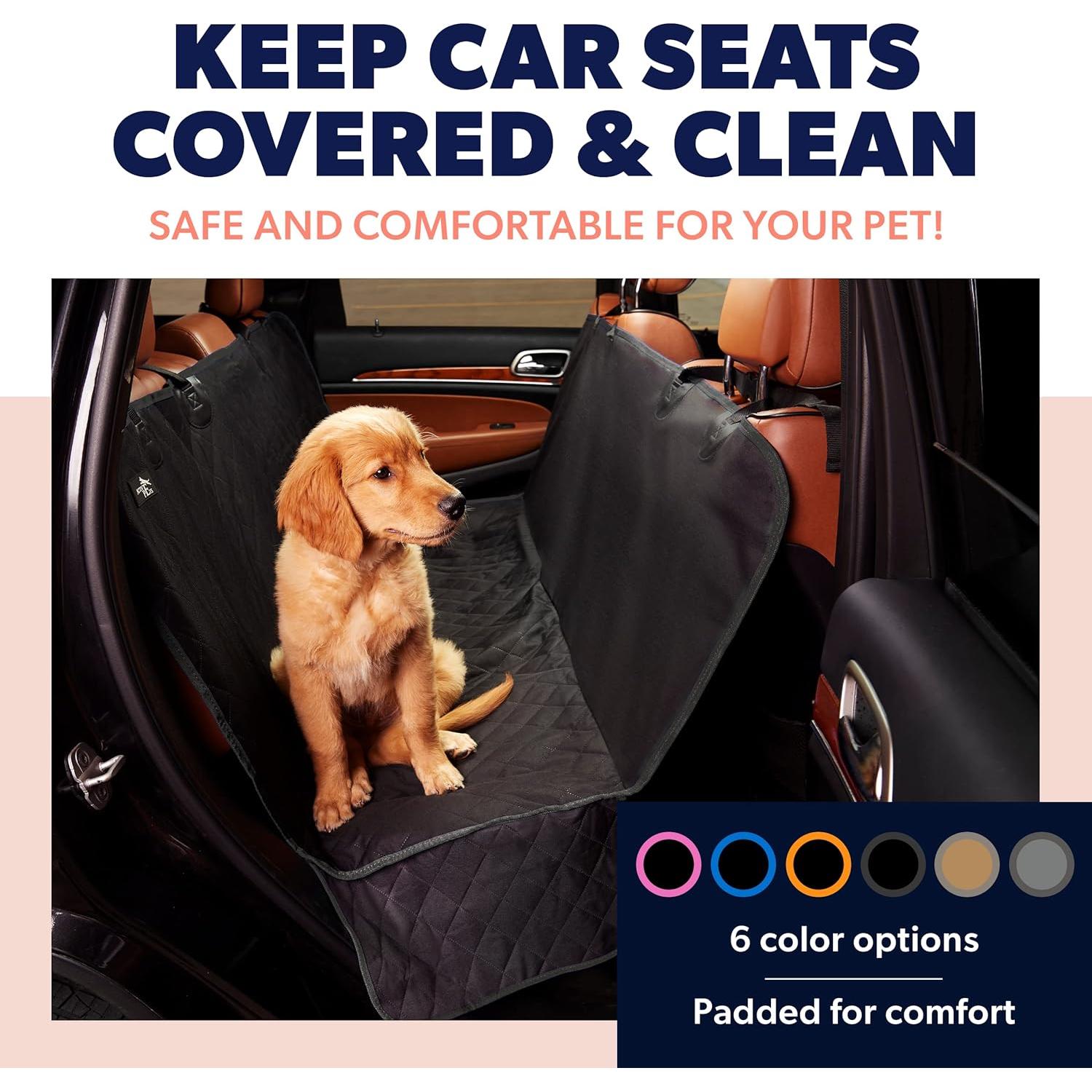 Funda de Asiento para Perros Active Pets XL Beige Impermeable