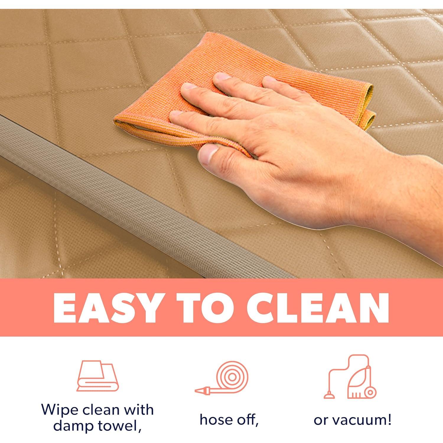 Funda de Asiento para Perros Active Pets XL Beige Impermeable