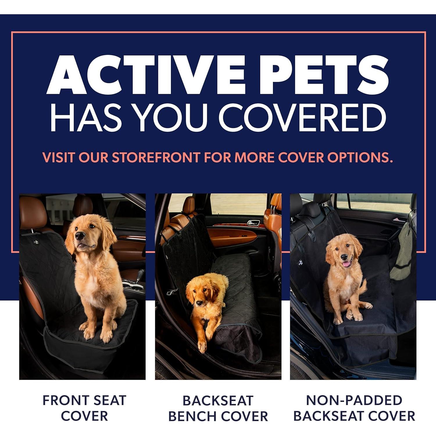 Funda de Asiento para Perros Active Pets XL Beige Impermeable